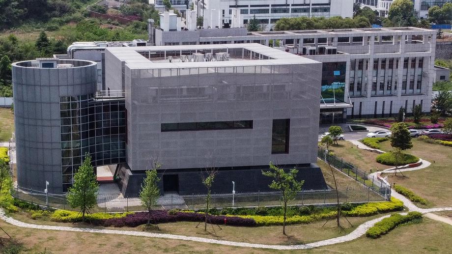 Le laboratoire P4 de l'Institut de virologie de Wuhan (Hector RETAMAL / AFP)