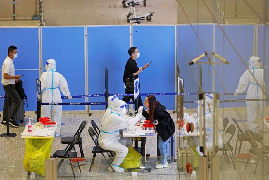 L'Italie a averti que près de la moitié des personnes arrivées sur des vols en provenance de Chine ont été testées positives pour le coronavirus (REUTERS)