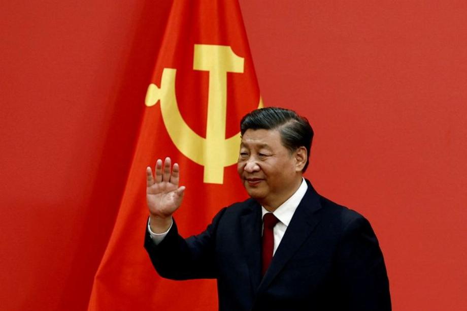 Xi Jinping a reconnu les défis auxquels la Chine est confrontée face à l'augmentation des cas de COVID-19. (REUTERS /Tingshu Wang)