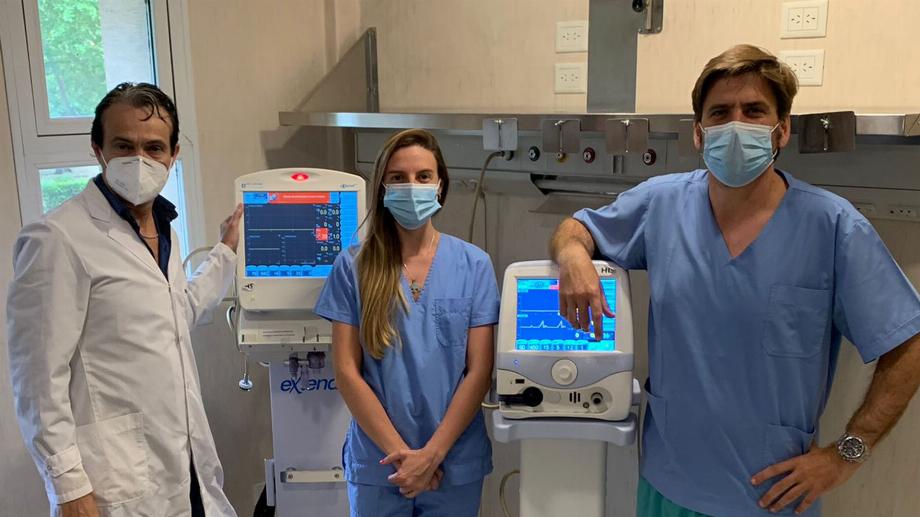 Le Dr José F. Santos, directeur de l'unité de soins intensifs (UTI) de la clinique Colón de Mar del Plata, avec son équipe de travail, a avancé dans le traitement avec des diurétiques DANS l'œdème pulmonaire causé par COVID-19