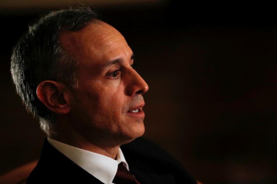 Le sous-secrétaire mexicain à la Santé, Hugo López-Gatell, s'exprime lors d'un entretien avec Reuters en mai 2020 (Photo : Reuters)