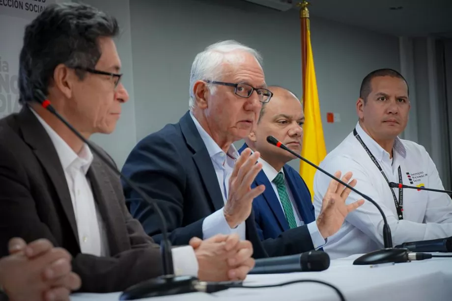 Le ministre de la Santé, Guillermo Jaramillo, a été convoqué à un débat de contrôle politique en raison d'une pénurie de médicaments et il a assuré que plusieurs des vaccins entrés dans le pays n'avaient pas les autorisations requises - crédit Ministère de la Santé
