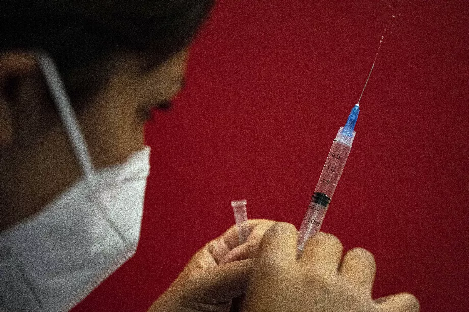 Farmacias del Ahorro vendra le vaccin Pfizer contre le Covid pour 859 pesos (AP Photo/Esteban Felix, Archive)