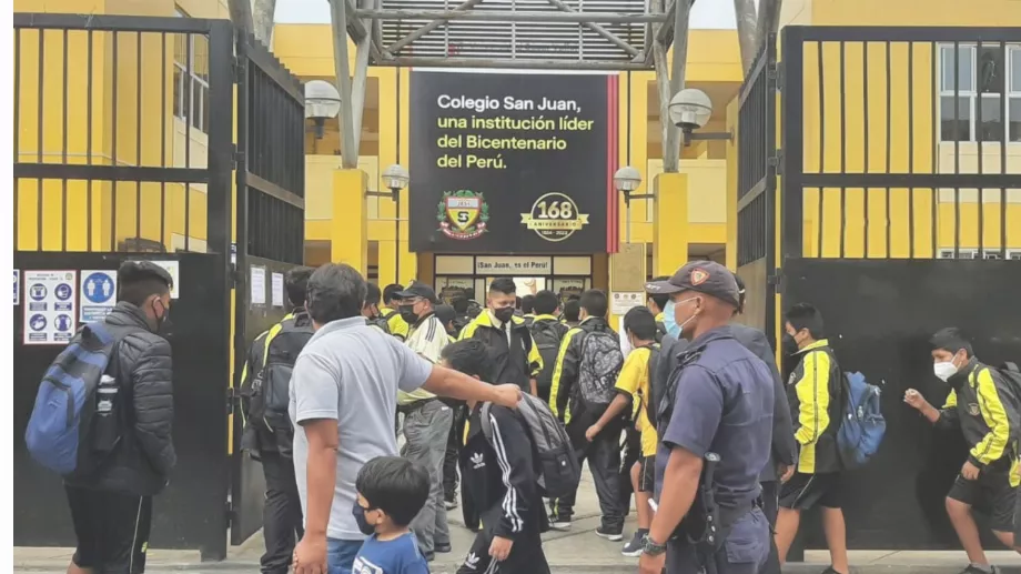 COVID-19 : ils recommandent d'avancer les vacances scolaires après une augmentation des cas à La Libertad. PHOTO : Agence Andina.
