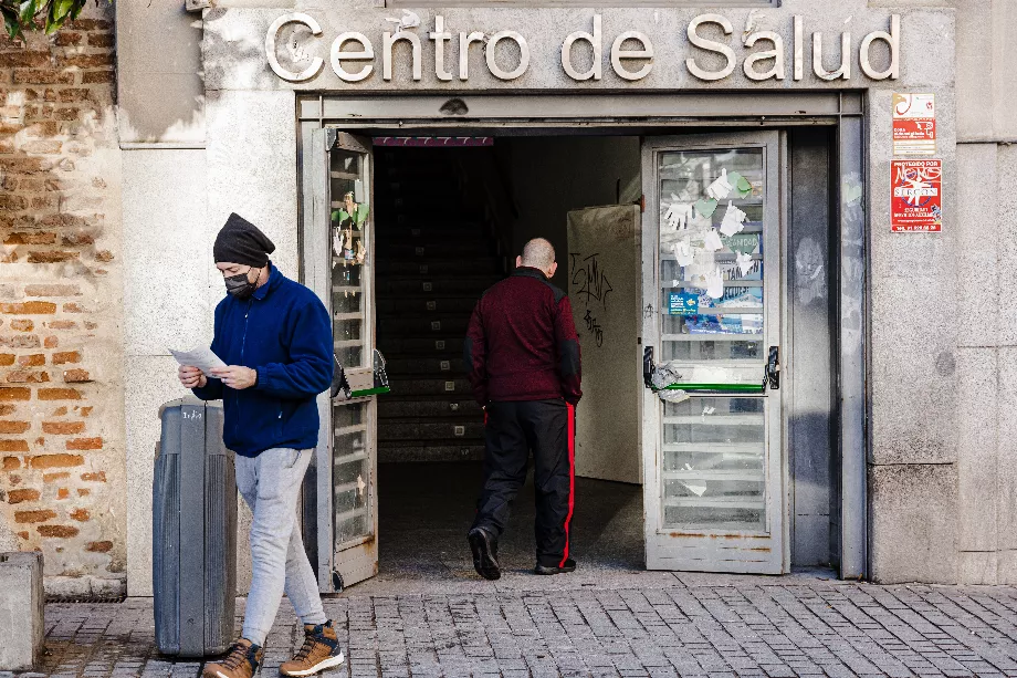 Un centre de santé à Lavapiés, Madrid (Carlos Luján / Europa Press)